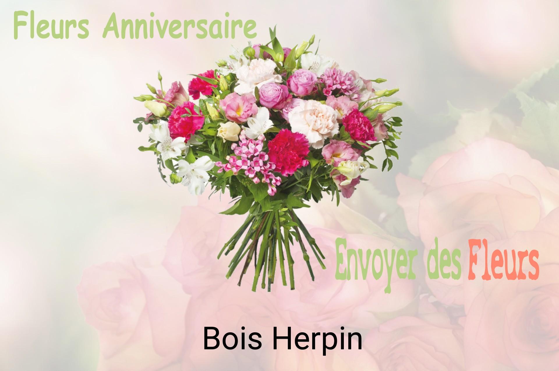 Bouquet de fleurs d’anniversaire livré à Bois-Herpin