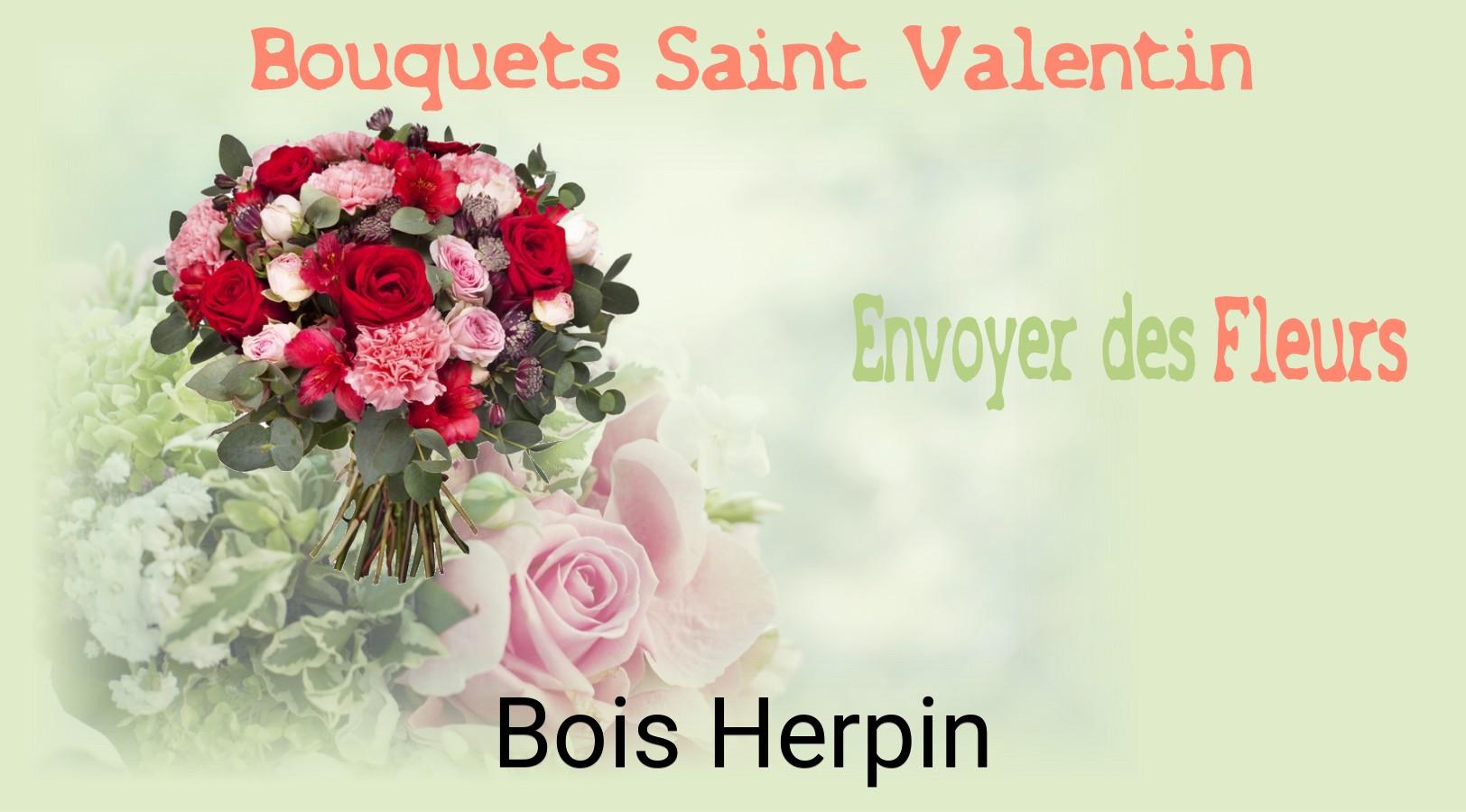 Roses de Saint-Valentin livrées à Bois-Herpin